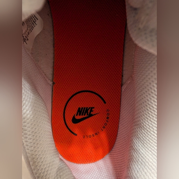 Nike Court Legacy Lift Leopard White Orange-Rattan-Black Sneakers Size 10 $94.99 - Picture 12 of 13